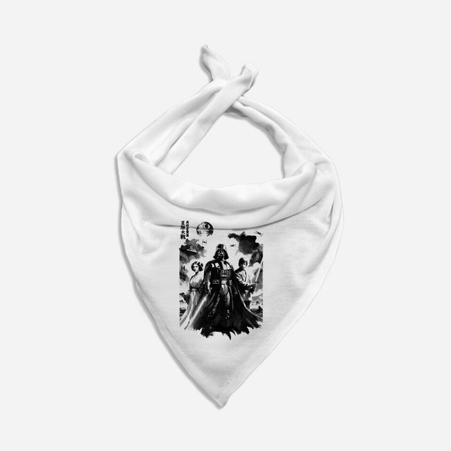 Skywalkers Sumi-e-Dog-Bandana-Pet Collar-DrMonekers