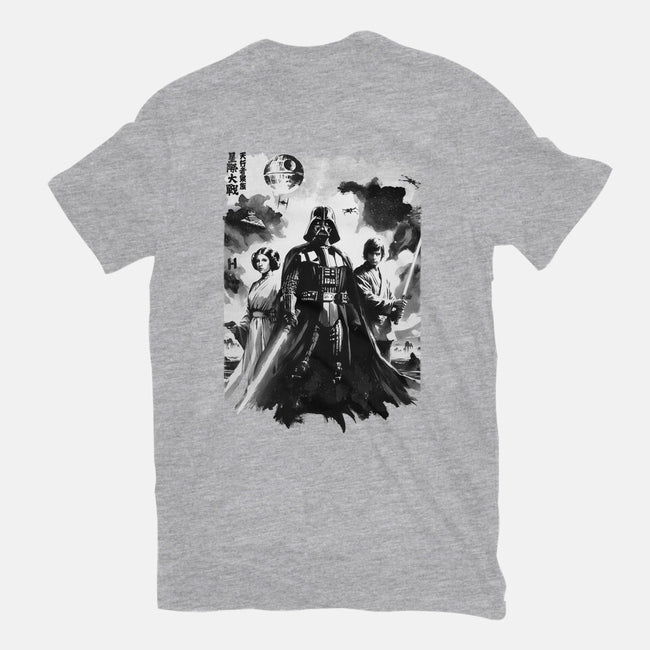 Skywalkers Sumi-e-Unisex-Basic-Tee-DrMonekers