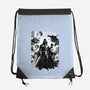 Skywalkers Sumi-e-None-Drawstring-Bag-DrMonekers