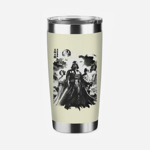 Skywalkers Sumi-e-None-Stainless Steel Tumbler-Drinkware-DrMonekers