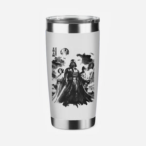 Skywalkers Sumi-e-None-Stainless Steel Tumbler-Drinkware-DrMonekers