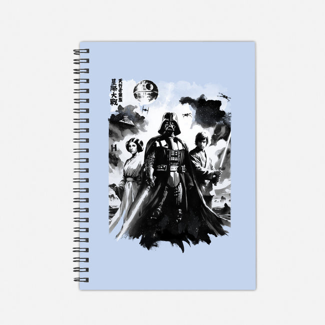 Skywalkers Sumi-e-None-Dot Grid-Notebook-DrMonekers
