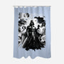 Skywalkers Sumi-e-None-Polyester-Shower Curtain-DrMonekers