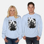 Skywalkers Sumi-e-Unisex-Crew Neck-Sweatshirt-DrMonekers