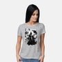 Skywalkers Sumi-e-Womens-Basic-Tee-DrMonekers