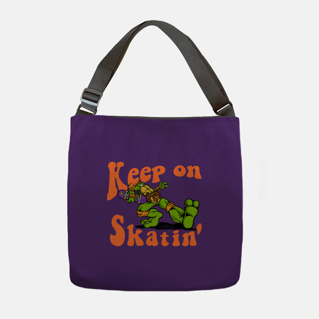 Keep On Skating-None-Adjustable Tote-Bag-joerawks