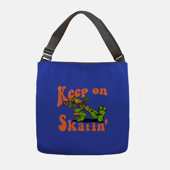 Keep On Skating-None-Adjustable Tote-Bag-joerawks