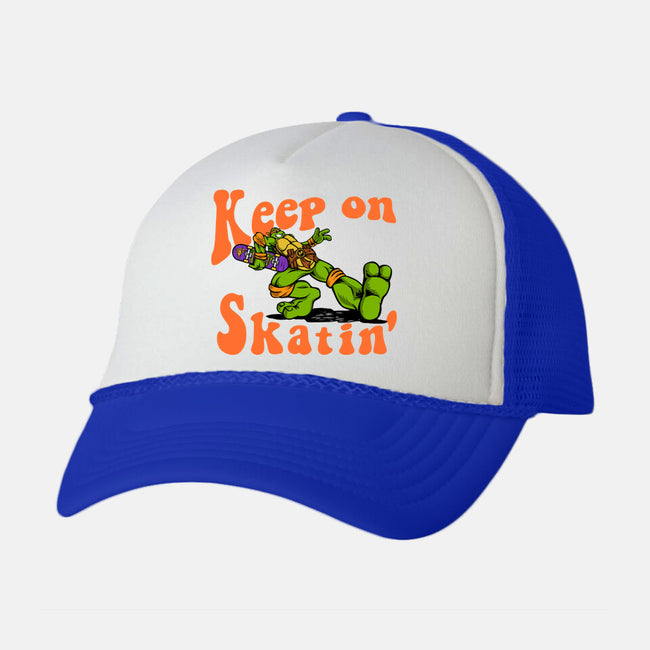 Keep On Skating-Unisex-Trucker-Hat-joerawks
