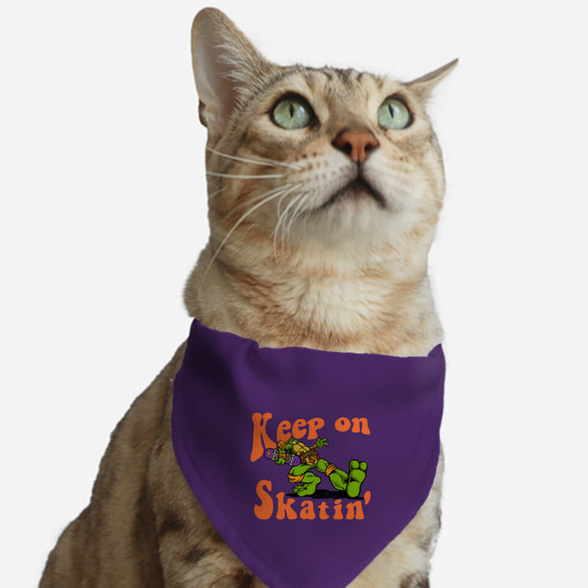 Keep On Skating-Cat-Adjustable-Pet Collar-joerawks