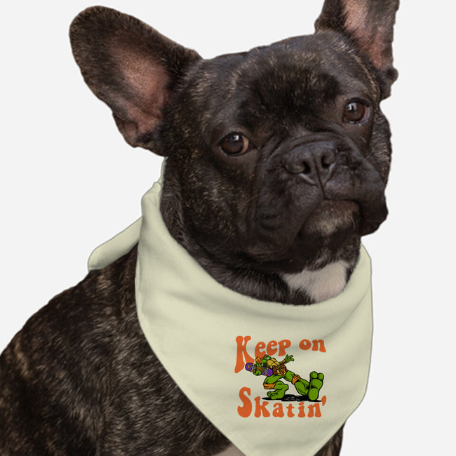 Keep On Skating-Dog-Bandana-Pet Collar-joerawks