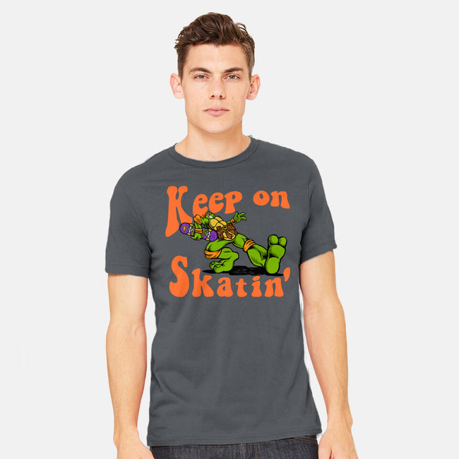 Keep On Skating-Mens-Heavyweight-Tee-joerawks