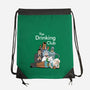 Avatar Disk-None-Drawstring-Bag-joerawks