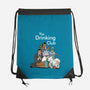 Avatar Disk-None-Drawstring-Bag-joerawks