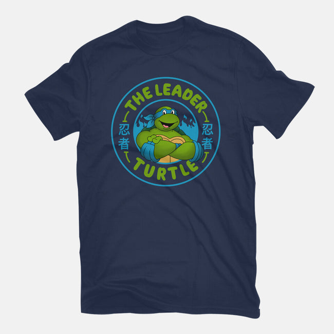 The Leader Turtle-Womens-Fitted-Tee-Tri haryadi