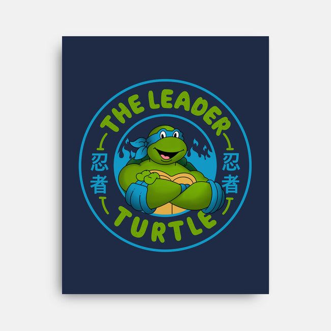 The Leader Turtle-None-Stretched-Canvas-Tri haryadi