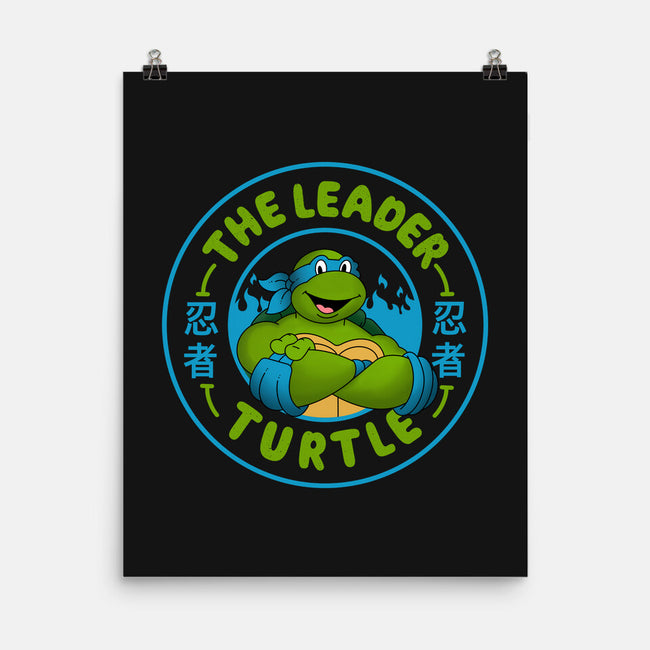 The Leader Turtle-None-Matte-Poster-Tri haryadi