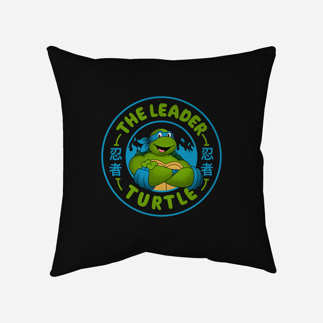 The Leader Turtle-None-Non-Removable Cover w Insert-Throw Pillow-Tri haryadi