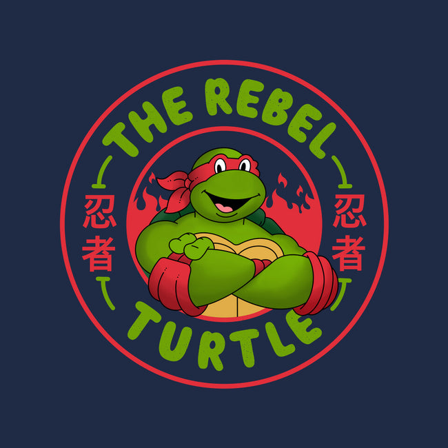 The Rebel Turtle-None-Polyester-Shower Curtain-Tri haryadi
