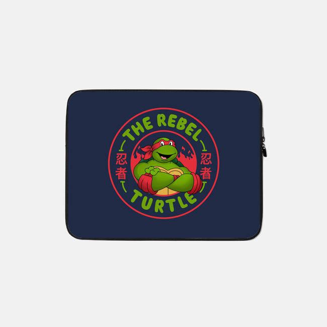 The Rebel Turtle-None-Zippered-Laptop Sleeve-Tri haryadi