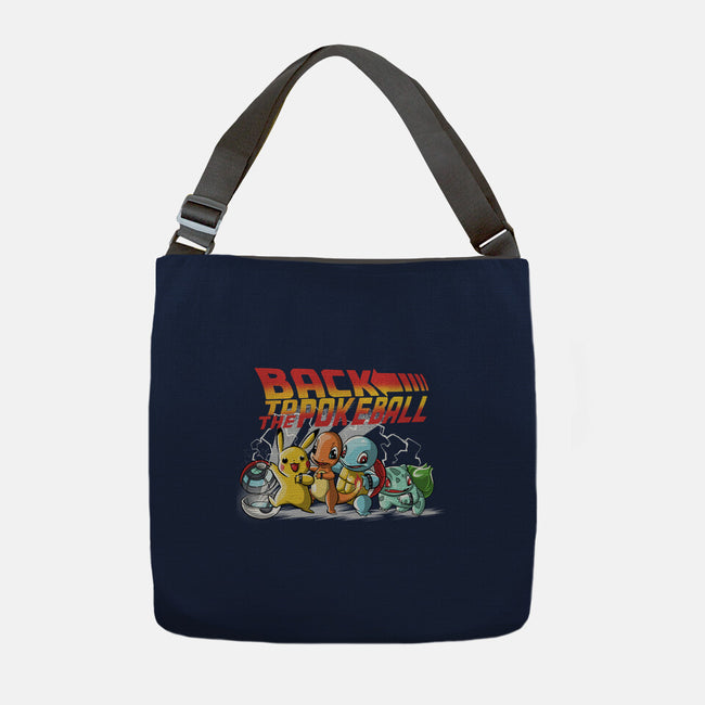 Back To The Pokeball-None-Adjustable Tote-Bag-zascanauta