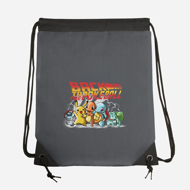 Back To The Pokeball-None-Drawstring-Bag-zascanauta