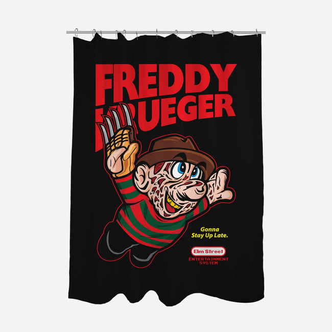 Super Freddy-None-Polyester-Shower Curtain-arace