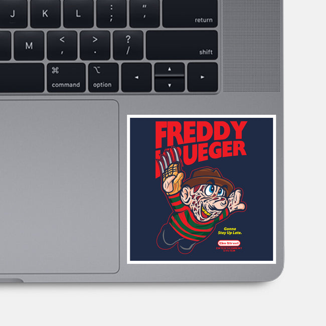 Super Freddy-None-Glossy-Sticker-arace