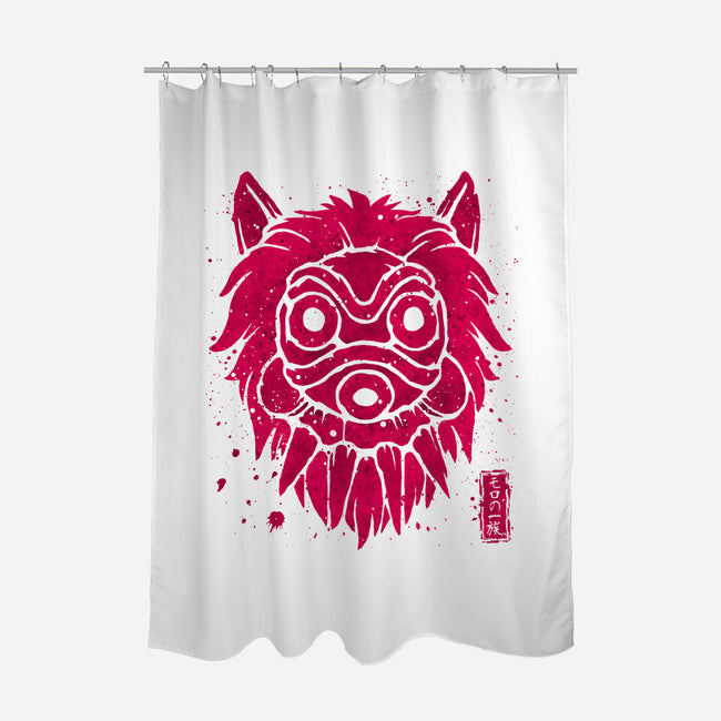 Wolf Clan-None-Polyester-Shower Curtain-teesgeex