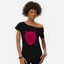 Wolf Clan-Womens-Off Shoulder-Tee-teesgeex