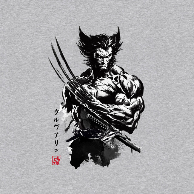 Mutant Samurai Sumi-e-Unisex-Pullover-Sweatshirt-DrMonekers