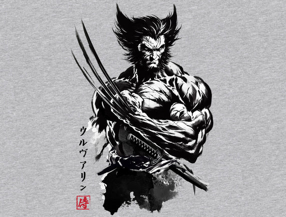 Mutant Samurai Sumi-e