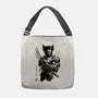 Mutant Samurai Sumi-e-None-Adjustable Tote-Bag-DrMonekers