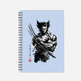 Mutant Samurai Sumi-e-None-Dot Grid-Notebook-DrMonekers