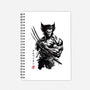 Mutant Samurai Sumi-e-None-Dot Grid-Notebook-DrMonekers