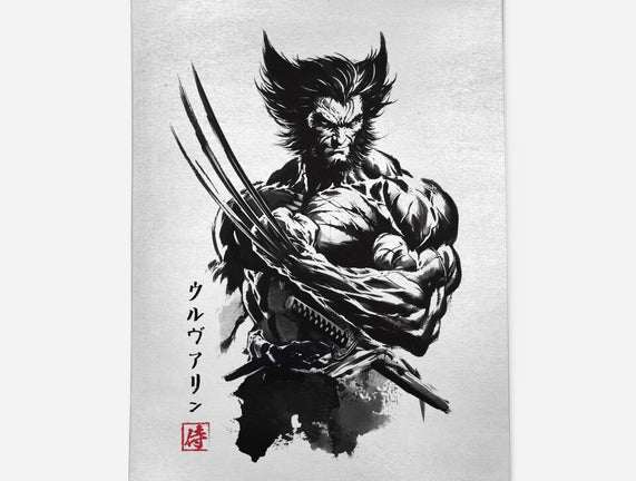 Mutant Samurai Sumi-e