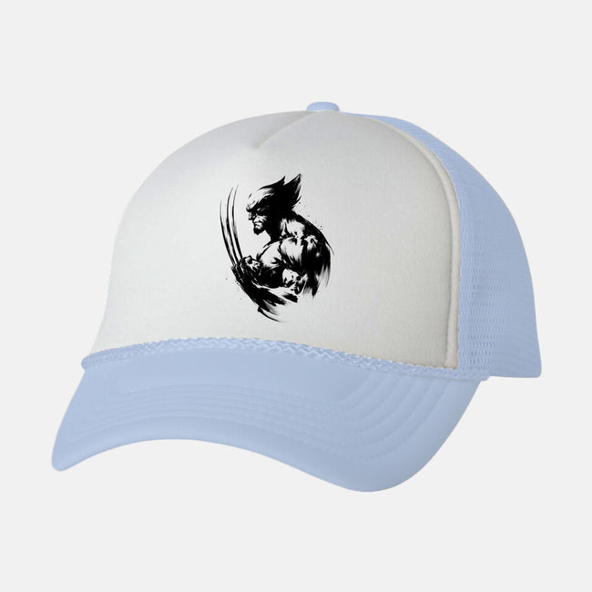 Mutant Inked-Unisex-Trucker-Hat-DrMonekers