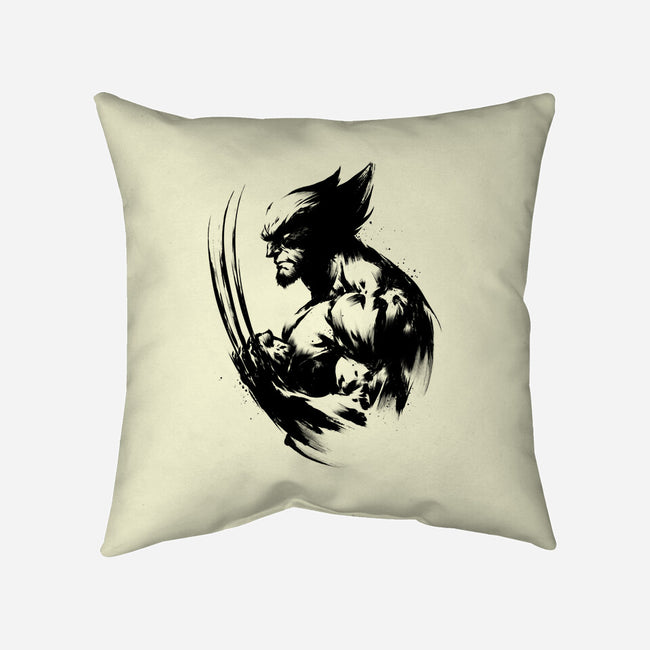 Mutant Inked-None-Removable Cover-Throw Pillow-DrMonekers