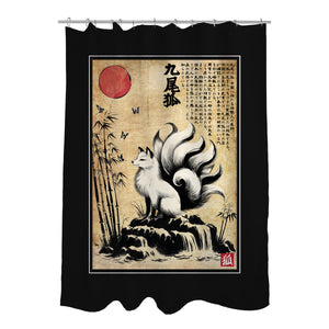 Kitsune Woodblock