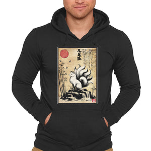 Kitsune Woodblock