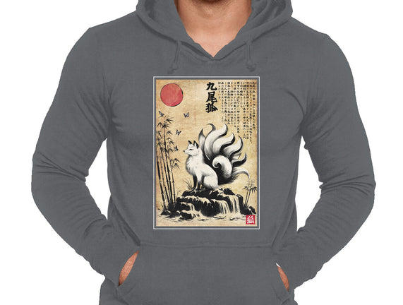 Kitsune Woodblock