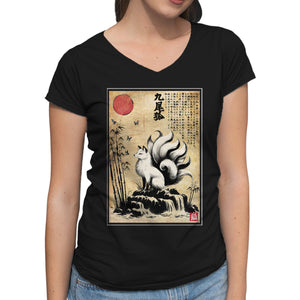 Kitsune Woodblock
