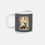 Kitsune Woodblock-None-Mug-Drinkware-DrMonekers