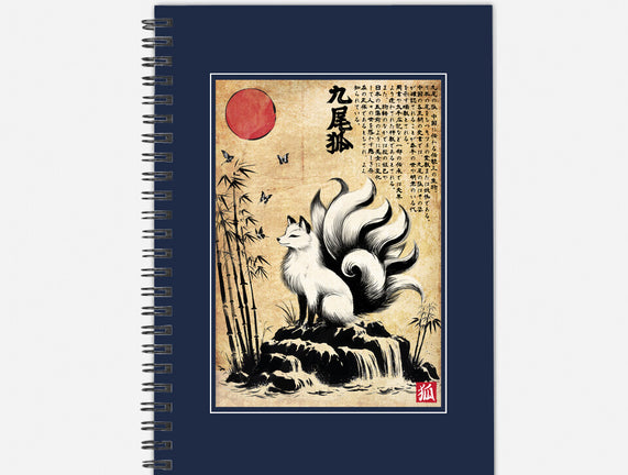 Kitsune Woodblock