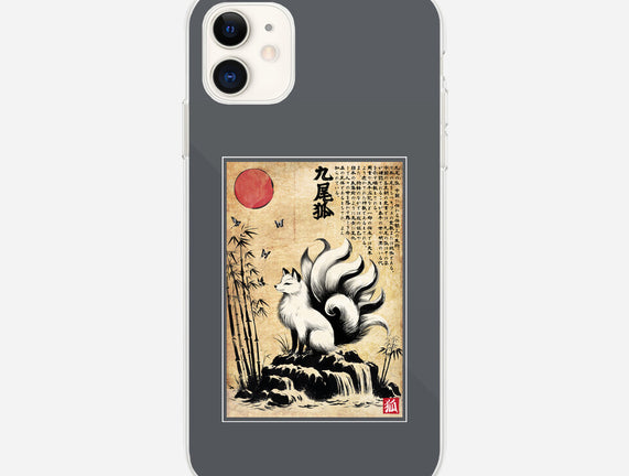 Kitsune Woodblock