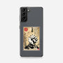 Kitsune Woodblock-Samsung-Snap-Phone Case-DrMonekers