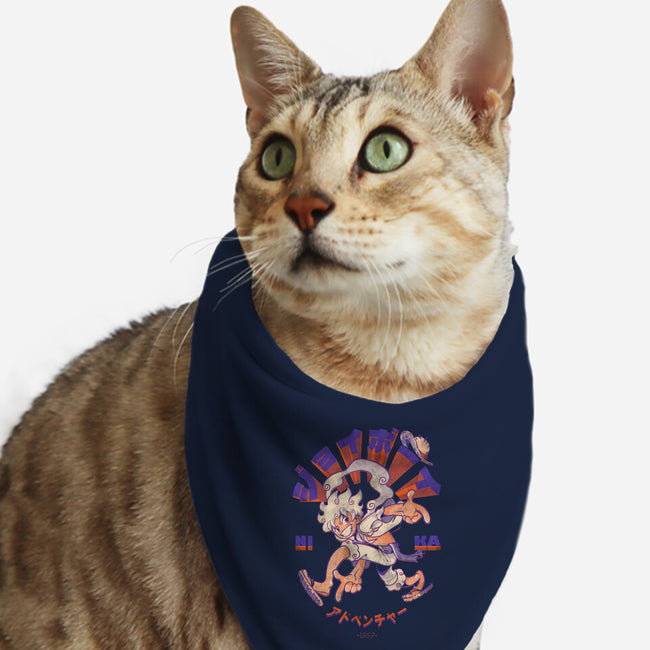 Joyboy Adventure-Cat-Bandana-Pet Collar-Gazo1a