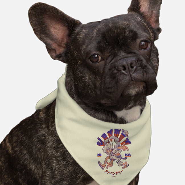 Joyboy Adventure-Dog-Bandana-Pet Collar-Gazo1a