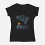 Starry Symphony-Womens-V-Neck-Tee-erion_designs
