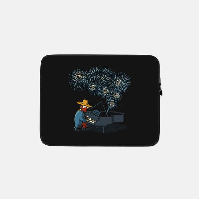 Starry Symphony-None-Zippered-Laptop Sleeve-erion_designs