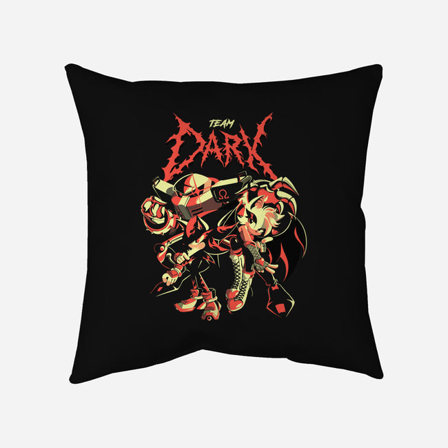 Team Dark-None-Removable Cover w Insert-Throw Pillow-Gazo1a